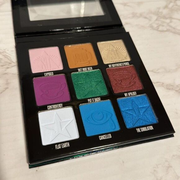 Jeffree Star X Shane Dawson Conspiracy palette & pink black pic face mirrors - Picture 11 of 12